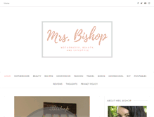 Tablet Screenshot of mrsbishop.com